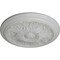 Ekena Millwork Vienna Ceiling Medallion (Fits Canopies up to 3 1/4"), Hand-Painted Frost, 16 7/8"OD x 5/8"P CM17VIFRF - alternate 2